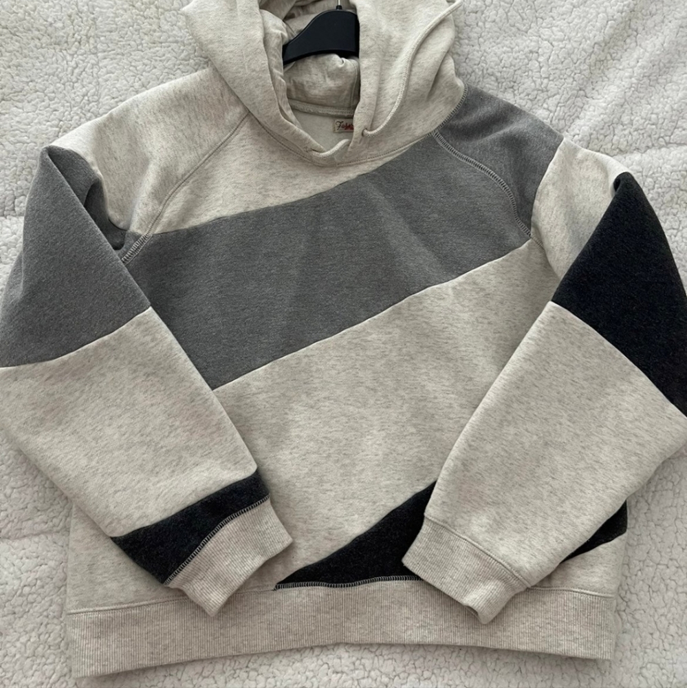 Faherty Ripple Stripe hoodie